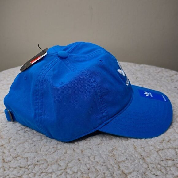 NWT Adidas Relaxed Strap-Back Hat Blue Bird OS - Picture 2 of 7